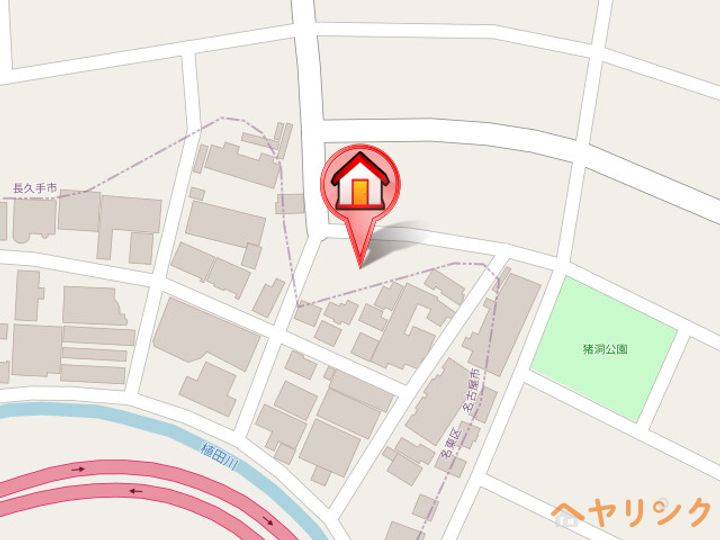 パーク・ノヴァ藤が丘南101の地図