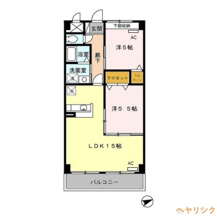 マーヴェラスの間取り
