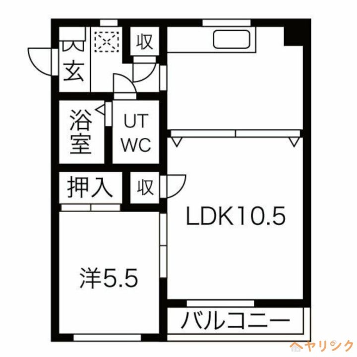 第2メゾン高安の間取り