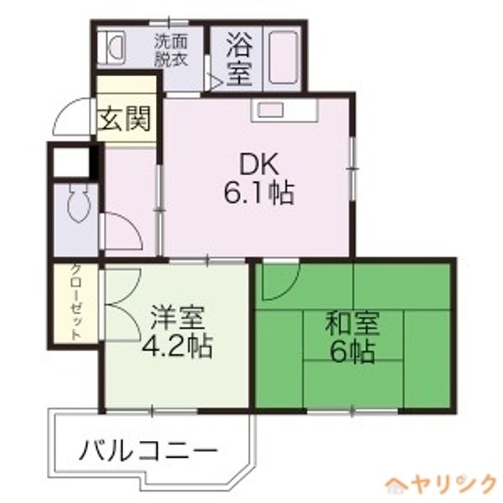 G&Y藤が丘の間取り