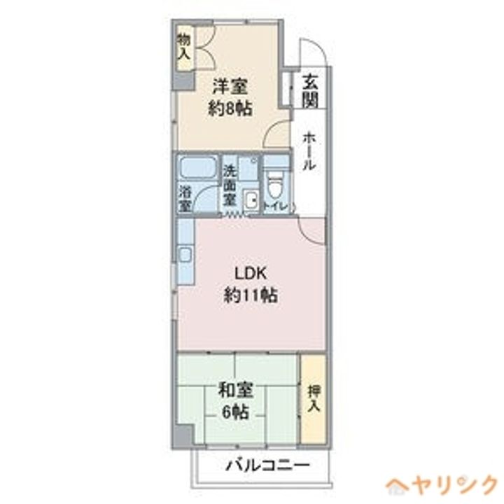ファミリーハイツ柴田の間取り