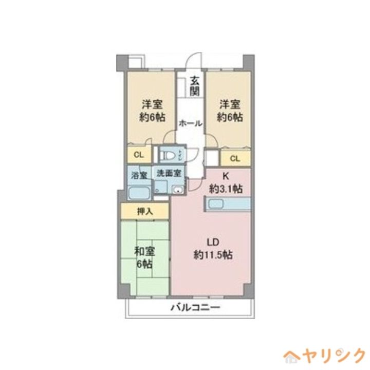グランハートの間取り