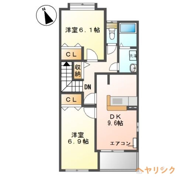 コーポ加藤の間取り