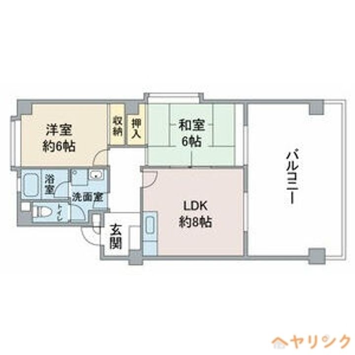 サンファミリア長久手Ⅱの間取り