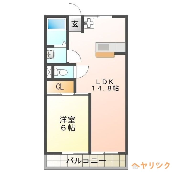 ルビーハイツ大森Ⅱの間取り