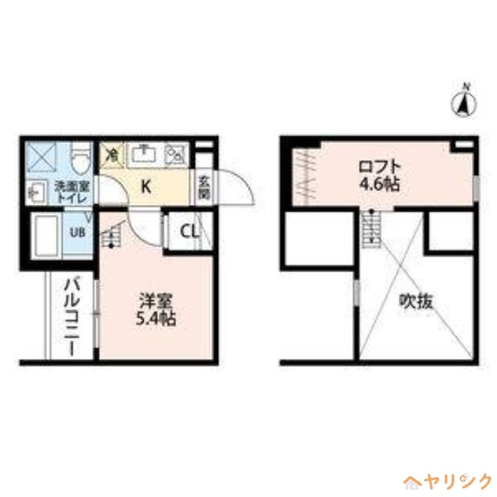 la Balance 小幡南(ラバロンスオバタの間取り