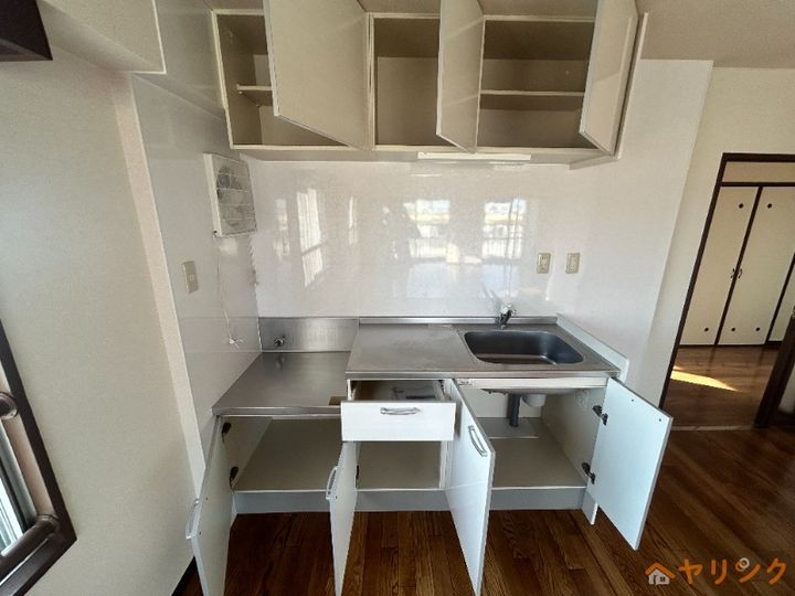 マンション一社501のキッチン
