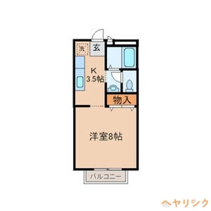 アンオオモリ106の間取り