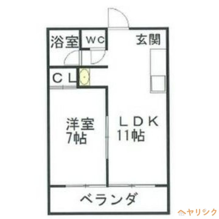 コーポ小池の間取り