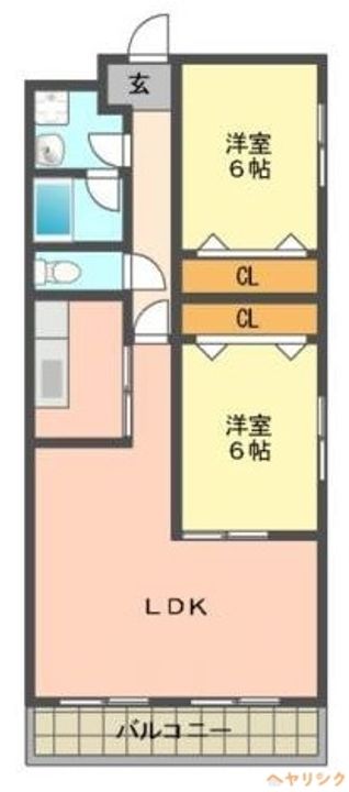 サンキャッスル岩崎の間取り