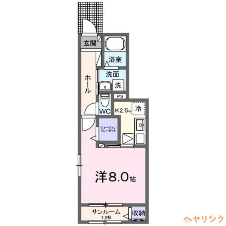 メゾンリヴェラの間取り
