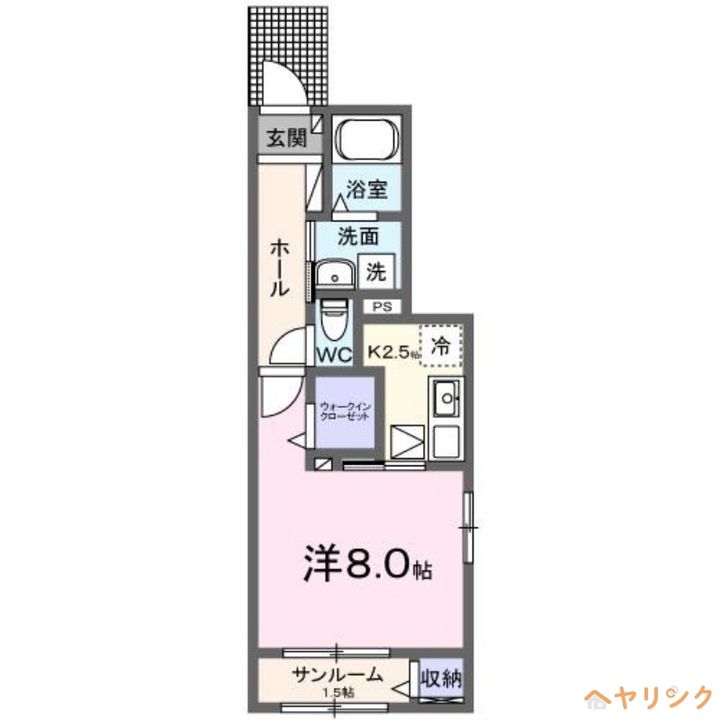 メゾンリヴェラの間取り