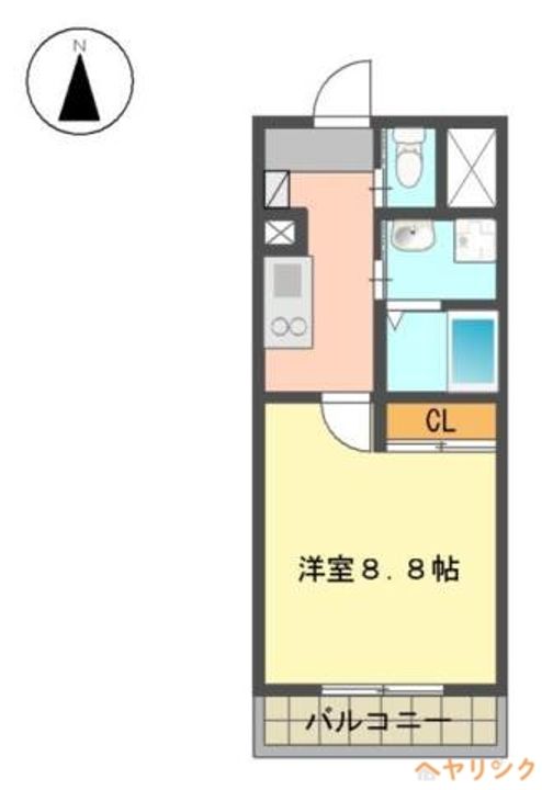 ハイツ山光の間取り