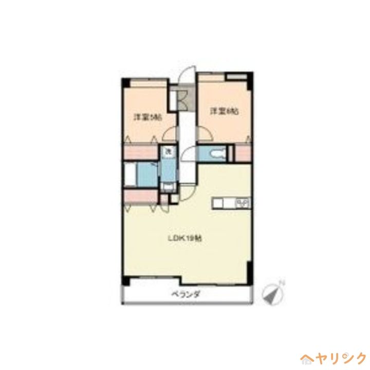 エミナンス社台の間取り