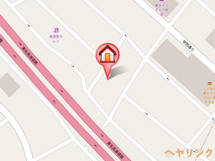 グリーン藤1Aの地図