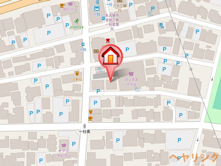 ラ・フォンテの地図