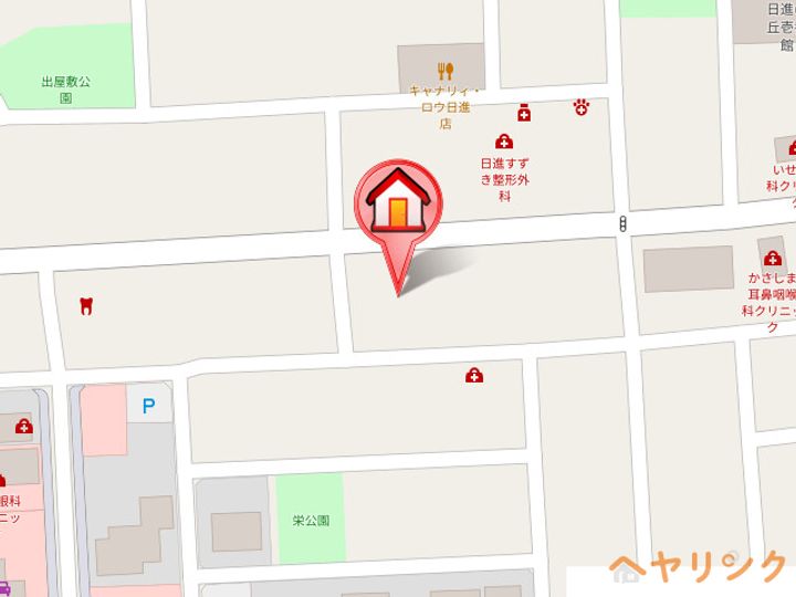 CRYSTAL PALACE(クリスタルパレス)の地図