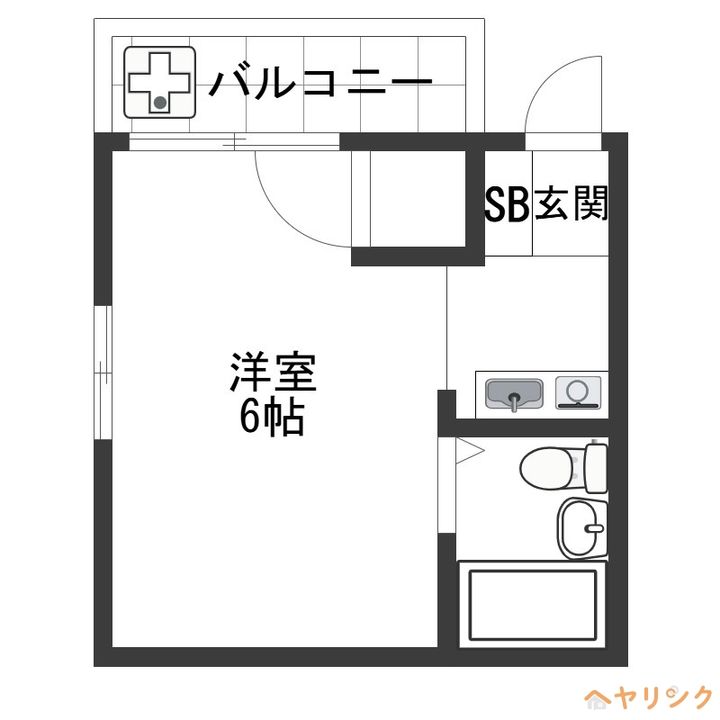 キョウメイタウン3Aの間取り