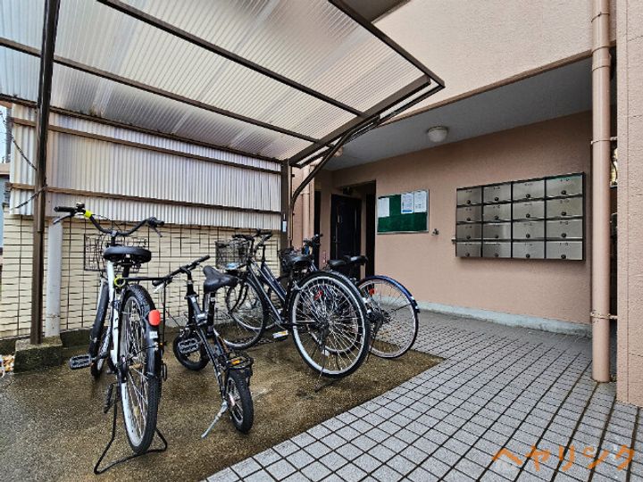 キョウメイタウン3Aの玄関