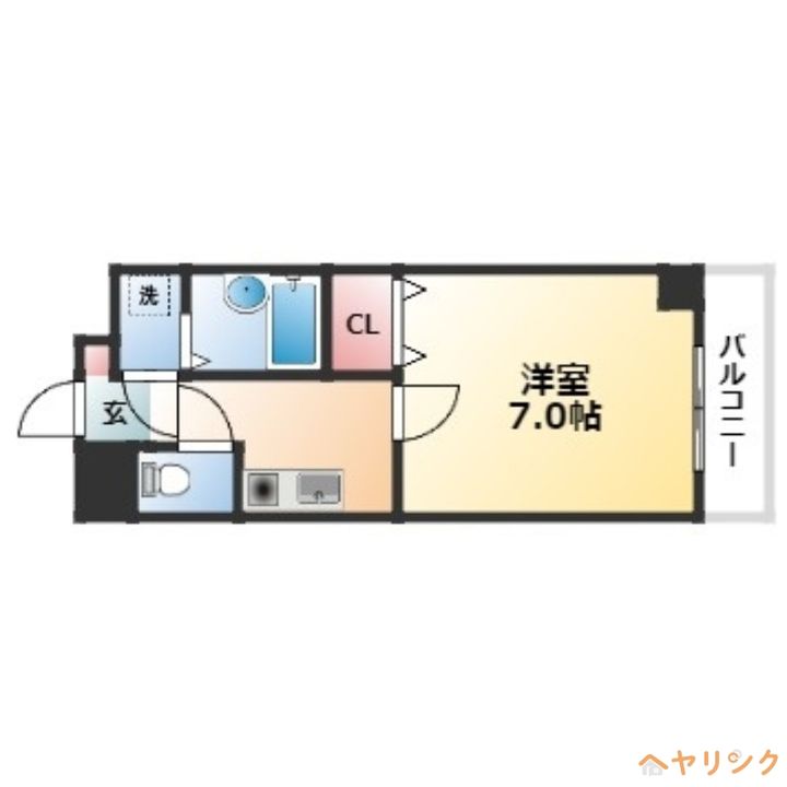 林風館の間取り