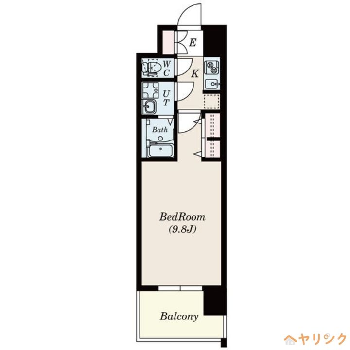 LaDouceur志賀本通Ⅱの間取り
