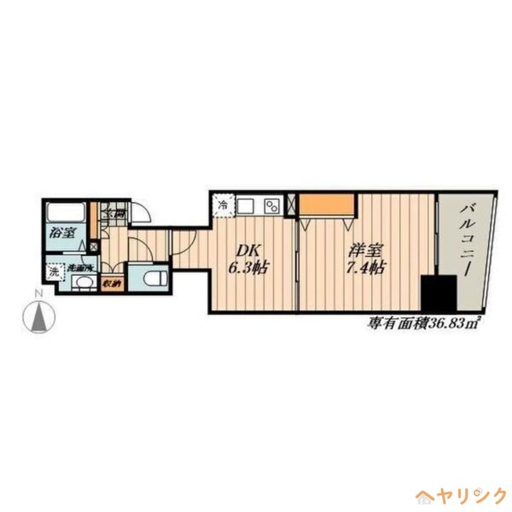 LOC’S Shonaidoriの間取り