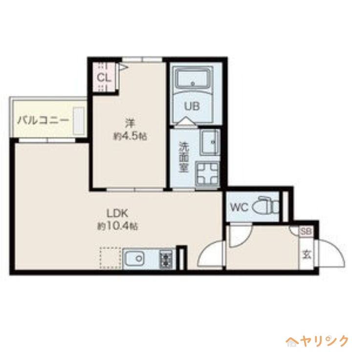 Jack koshinⅡの間取り