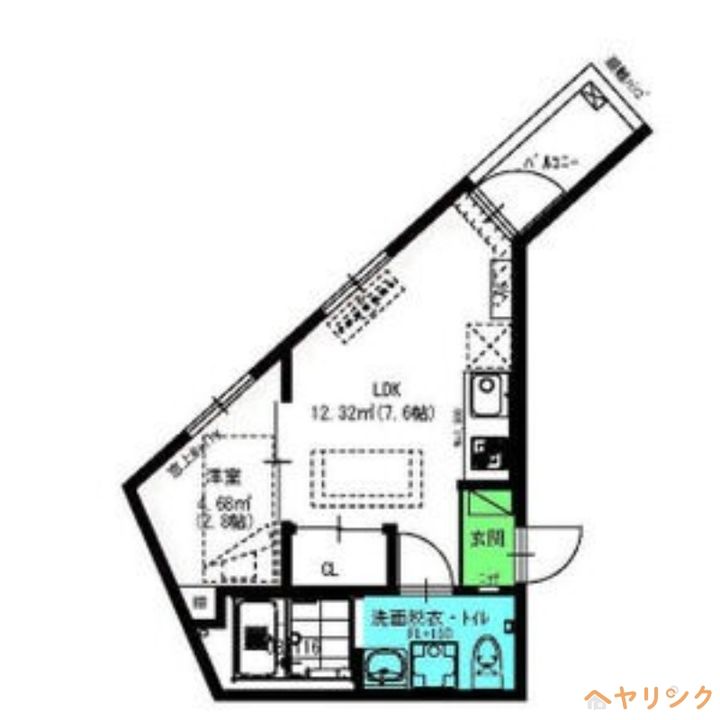 Terre-Ⅳ302の間取り
