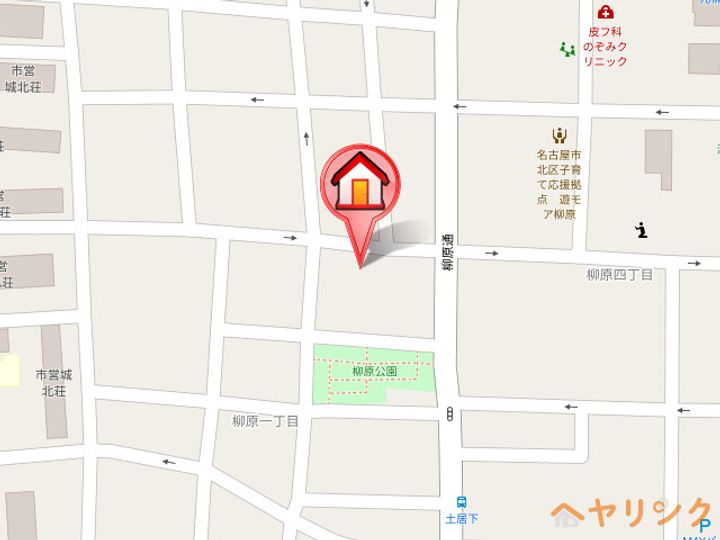 クラール名城公園(KLAR名城公園)の地図
