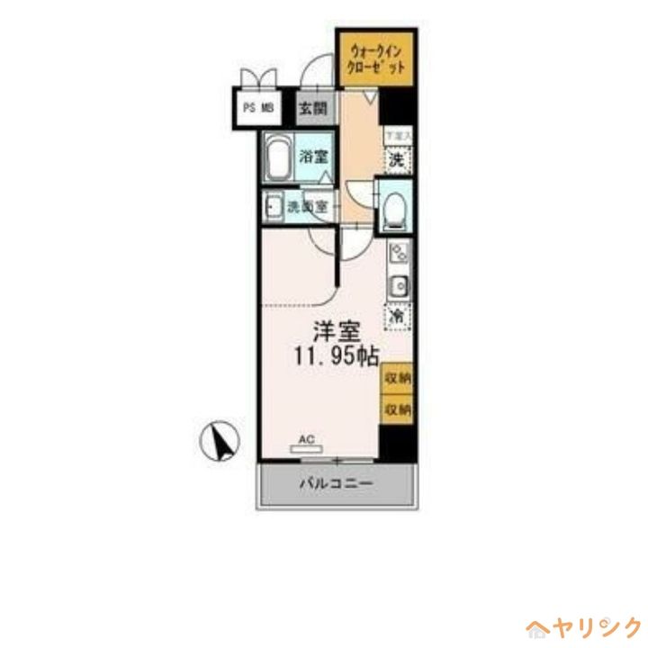 クリサスレジデンス枇杷島の間取り