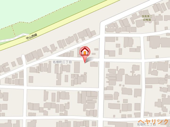 CS名塚103の地図
