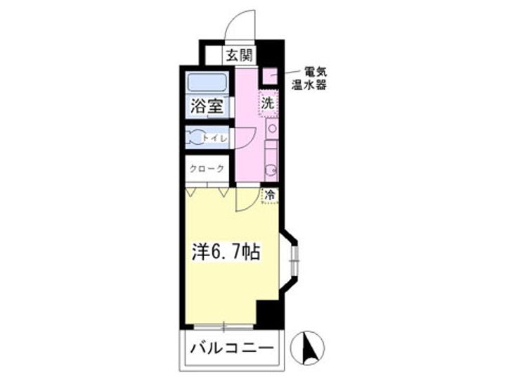 ソレアード・ドス201の間取り