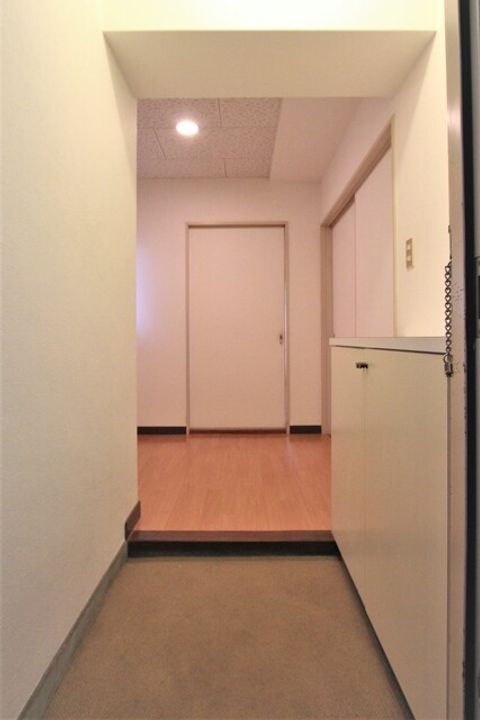 河野マンション401の玄関