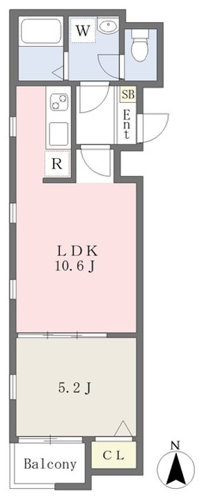 La Luce山王の間取り