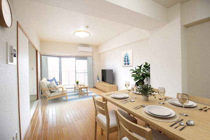 セカンド・レオ守恒402の居間