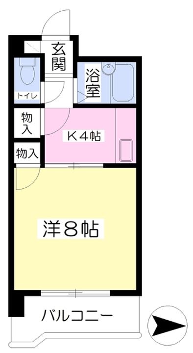 てらかわビル203の間取り