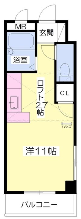 メゾン幸PARTⅡ306の間取り