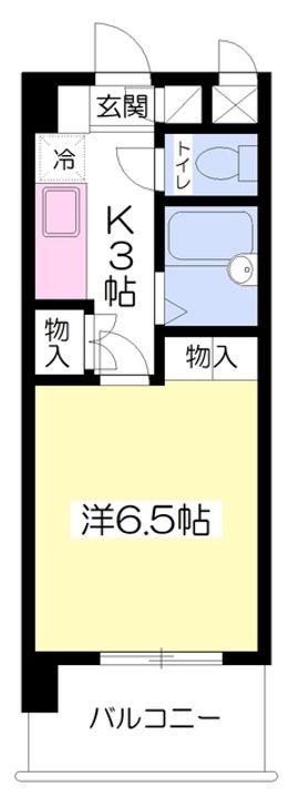 ベルメゾン伊予602の間取り