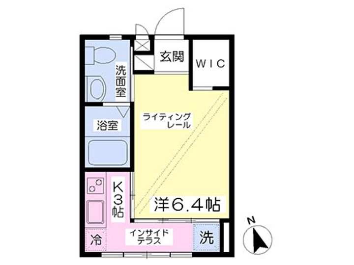 フォレストガーデン203の間取り