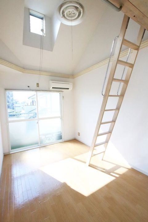 ビセンテハウス201の寝室