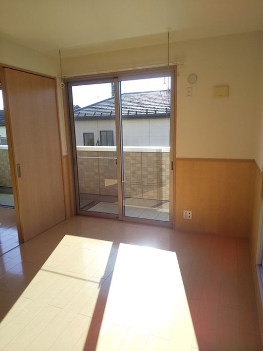 コンフォート高田206の寝室