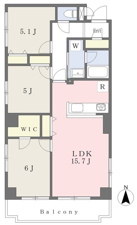 RJR日進301の間取り