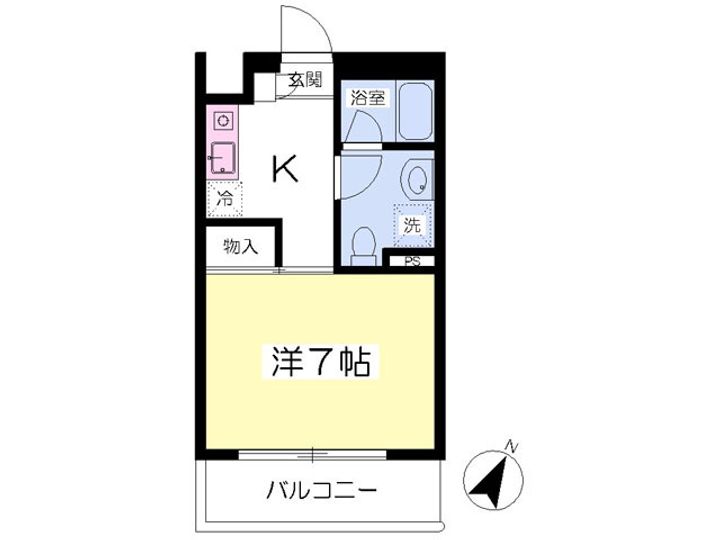 アスピラシオン201の間取り