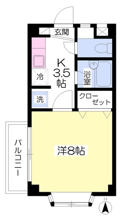 Alcazar Dogo501の間取り