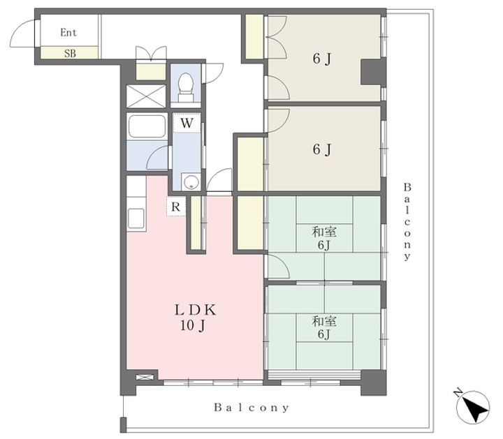 Falco bambino606の間取り