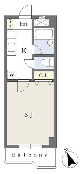 宮城県仙台市泉区市名坂字町の賃貸マンション312の間取り