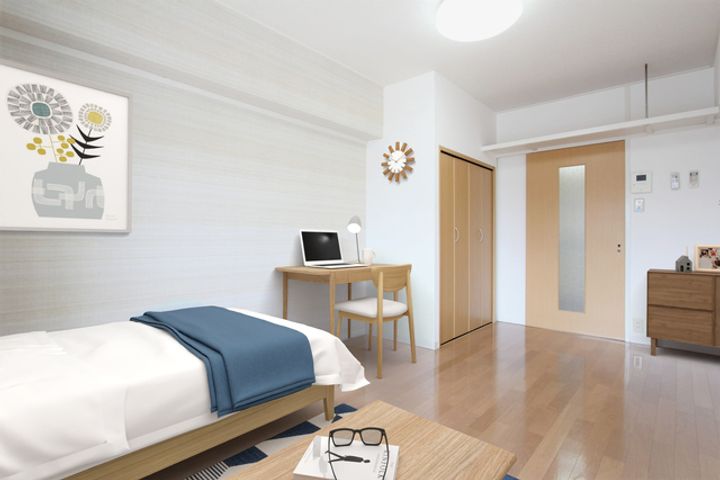 第10グリーンハイツ212の居間