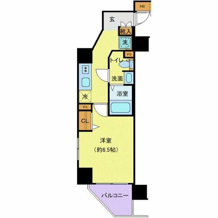 プレサンス木場公園の間取り