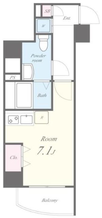 アヴァンタージュKの間取り