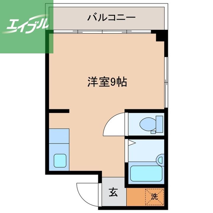 セントラルハイツ酒井601の間取り